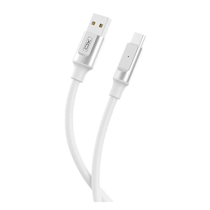 Дата кабель USB 2.0 AM to Micro 5P 1.0m 6A silicone white XO (NB251_M_White) зображення 1