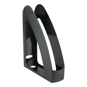 Лоток для паперів Delta by Axent vertical, black (D4004-01) зображення 1