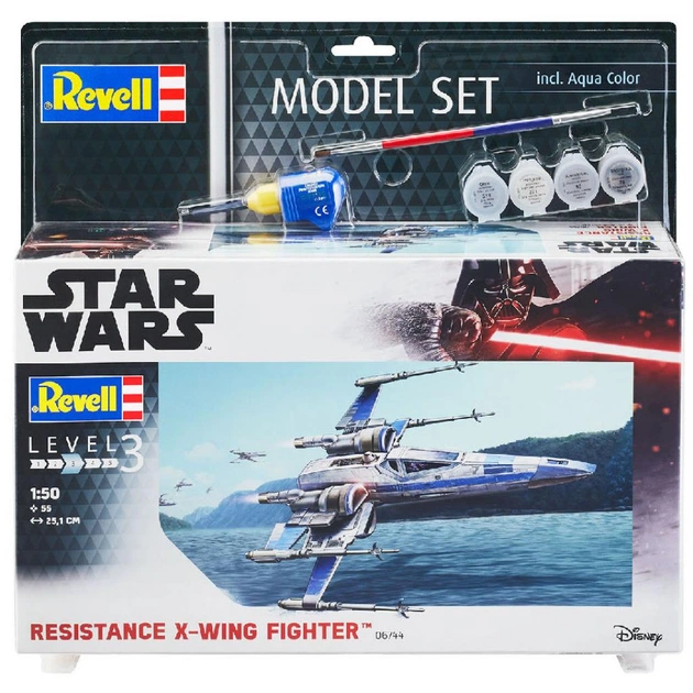 Збірна модель Revell Зоряний винищувач Опору рівень 3, 1:50 (RVL-66744) - изображение 1