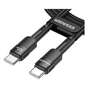Дата кабель USB-C to USB-C 0.5m 100W black Essager (EXCTT1-XCB01) - уменьшенное изображение 2