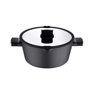 Каструля Bergner Ion Plus з кришкою 6 л (BG-35912-BK) зображення 1