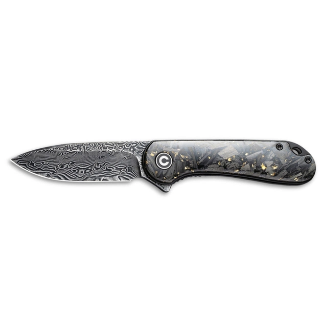 Ніж Civivi Elementum, Damascus, Carbon Fiber (C907C-DS1) - picture 1
