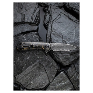 Ніж Civivi Elementum, Damascus, Carbon Fiber (C907C-DS1) зображення 1