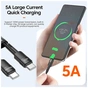 Дата кабель USB-C to USB-C 1.0m 100W black Essager (EXCTT1-XC01) - зменшене зображення 4