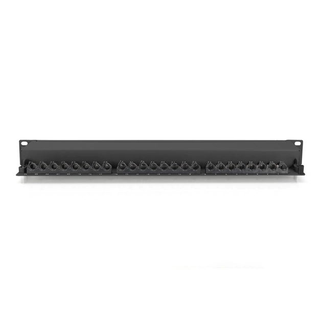Патч-панель 19" 24xRJ-45 STP cat.6a, 1U, black Digitus (DN-91624S-EA-B) - picture 3