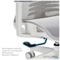 Офісне крісло OfficePro Balance OC620-W-LG-LG (OC620-W-LG-LG) - зменшене зображення 8