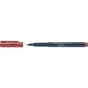 Маркер Faber-Castell металік для декору Metallics Marker Crimson Crush, M (1,5 мм), колір червоний (32025) - зменшене зображення 4