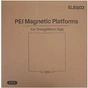 Підкладка для 3D-друку ELEGOO OrangeStorm Giga, PEI, 410x410mm, KIT (50.204.0105) - зменшене зображення 3