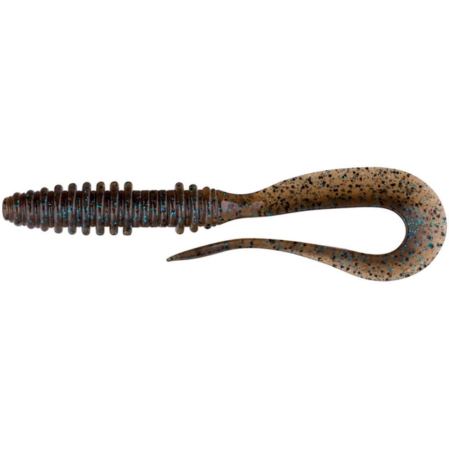Силикон рыболовный Keitech Mad Wag Mini 2.5" (12 шт/упак) ц:207 green pumpkin pp. flk (1551.07.35) - изображение 1