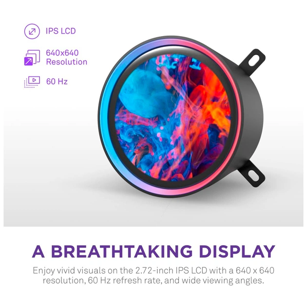 Система рідинного охолодження NZXT Kraken Elite RGB 360mm AIO (RL-KR36E-B2) - зображення 8