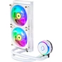 Система рідинного охолодження CoolerMaster MasterLiquid PL240 Flux White Edition (MLY-D24M-A23PZ-RW) - зменшене зображення 4
