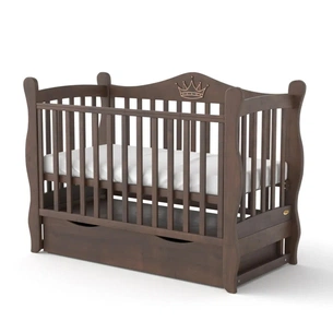 Ліжечко Angelo Angelo LUX- 10 (горіх) 120х60 (11030) зображення 1