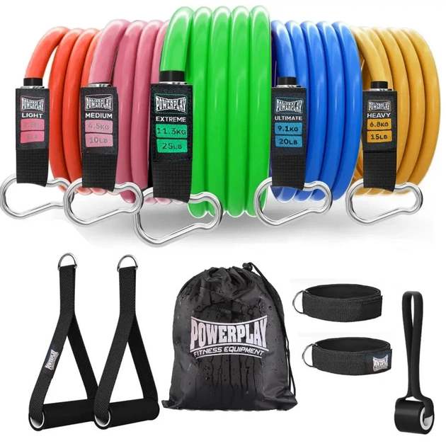 Еспандер PowerPlay PP-4102 Expander Set 5 шт (PP-4102_5set) - изображение 1
