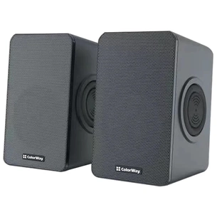 Акустическая система ColorWay BaseSound 2.0 USB Black (CW-SPU03BK) изображение 1