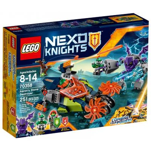 Конструктор LEGO Nexo Knights Слайсер Арона (70358) - изображение 1