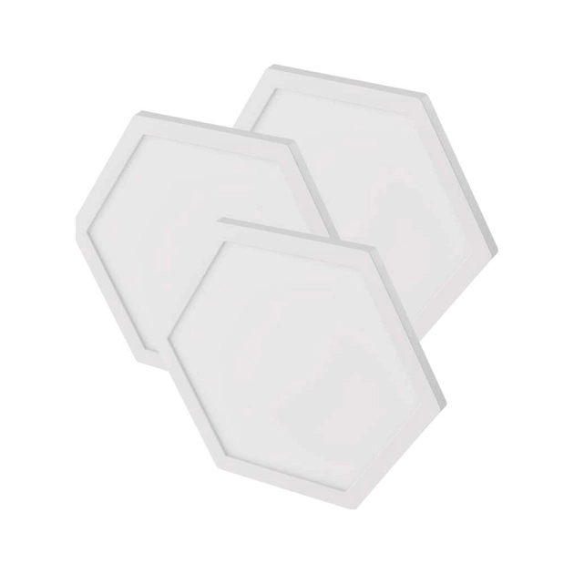 Світильник EMOS ZIW223R HEXAGON 3шт. 1,8 Вт, RGBIC, WIFI (ZIW223R) - picture 3