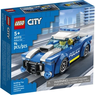 Конструктор LEGO City Поліцейський автомобіль 94 деталі (60312) зображення 1