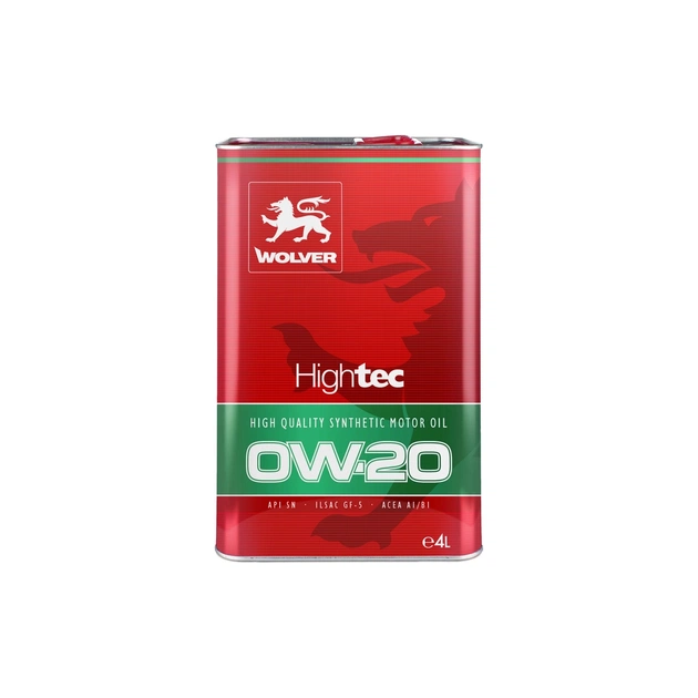 Моторна олива Wolver HIGHTEC 0W-20 4л (4260360943492) - зображення 1