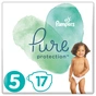 Підгузки Pampers Pure Protection Розмір 5 Junior 11-16 кг 17 шт. (8001841023335) - зменшене зображення 1
