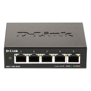 Комутатор мережевий D-Link DGS-1100-05V2/E зображення 1