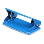 Діркопробивач Buromax металевий JOBMAX, до 10 аркушів, 100 х 55 х 50 мм, синій (BM.4039-02) - зменшене зображення 2