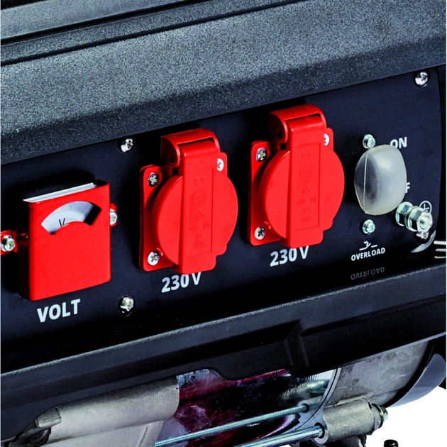 Генератор Einhell TC-PG 35/E5, 230V (1 фаза), 2.6/3.1kW, ручний старт, AVR, 41.2кг (4152551) - picture 6