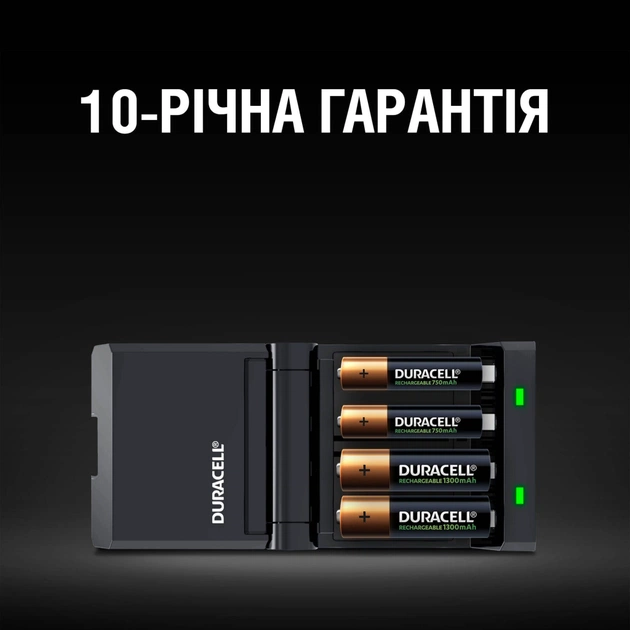 Зарядний пристрій для акумуляторів Duracell CEF27 + 2 rechar AA1300mAh + 2 rechar AAA750mAh (5001374) - picture 8