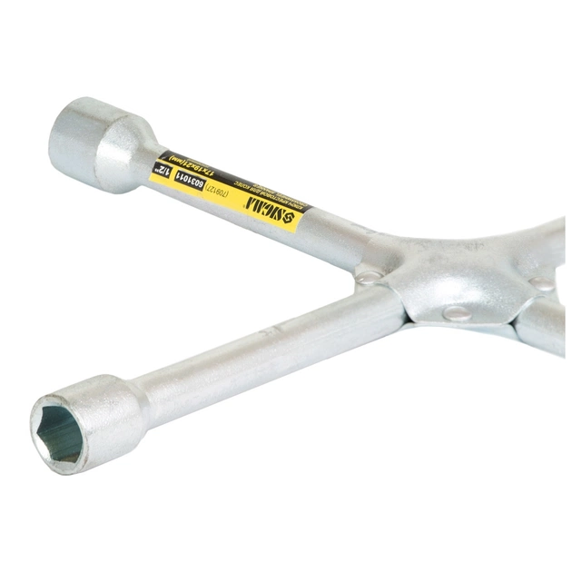 Ключ Sigma хрестовий 17x19x21x1/2" (посилений 16мм) (6031011) - picture 3