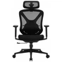 Офісне крісло GT Racer B-5759 Black/Black - зменшене зображення 2