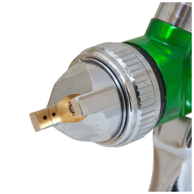 Фарбопульт Sigma HVLP 1.3+1.7 верхній бак (зелений) (6812121) - picture 4