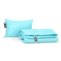 Ковдра MirSon Набір Бавовняний №1706 Eco Light BLue Ковдра 200х220 + подуш (2200002656344) - зменшене зображення 5