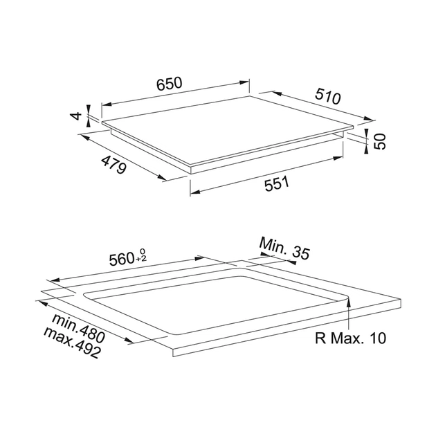 Варочна поверхня Franke Maris FMA 654 I F BK (108.0606.111) - picture 3