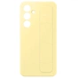 Чохол до мобільного телефона Samsung Standing Grip Case Samsung Galaxy S24 FE Yellow (EF-GS721CYEGWW) - зменшене зображення 1