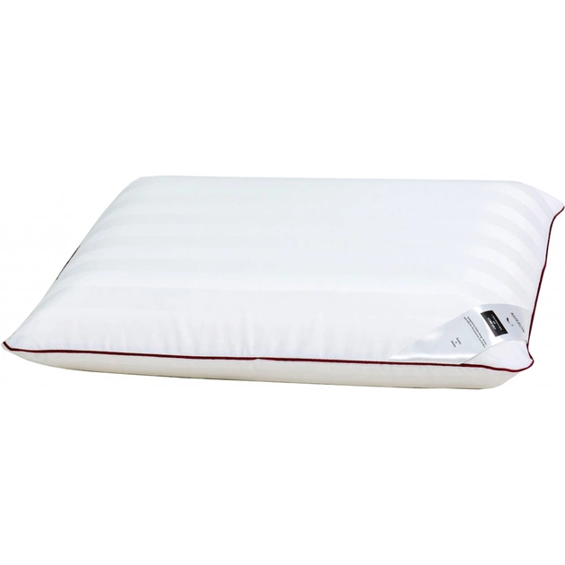 Подушка MirSon ортопедична 6066 Noble stripe Royal Pearl WoMen 59х43х10 (2200003262209) - зображення 1