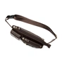 Сумка Vintage Поясна чоловіча Коричнева (14897) - зменшене зображення 9