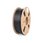 Пластик для 3D-принтера Gembird PLA+, 1.75 мм, 1 kg, Black (3DP-PLA+1.75-02-BK) - зменшене зображення 1