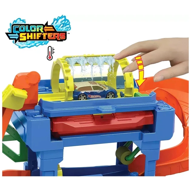 Автотрек Hot Wheels City Автомийка: Скажені віражі (HTN80) - picture 4