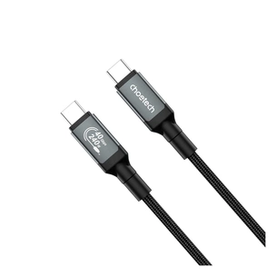 Дата кабель USB-C to USB-C 2.0m USB4 Gen 3 240W 8K Choetech (XCC-1042) зображення 1