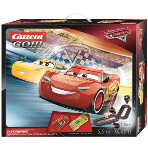 Автотрек Carrera GO!!! Тачки 3 Швидкі друзі, довжина траси 5м (4007486624191) - изображение 1