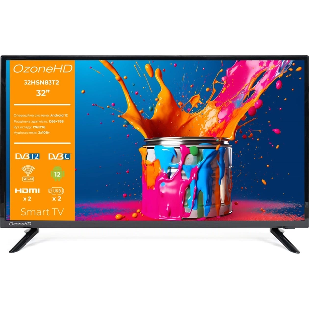 Телевізор Ozonehd 32HSN83T2 - зображення 1