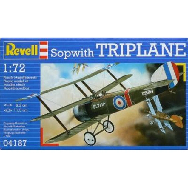 Збірна модель Revell Літак Sopwith Triplane 1:72 (4187) - зображення 1