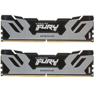 Модуль пам'яті для комп'ютера DDR5 48GB (2x24GB) 7200 MHz Renegade Silver XMP Kingston Fury (ex.HyperX) (KF572C38RSK2-48) зображення 1