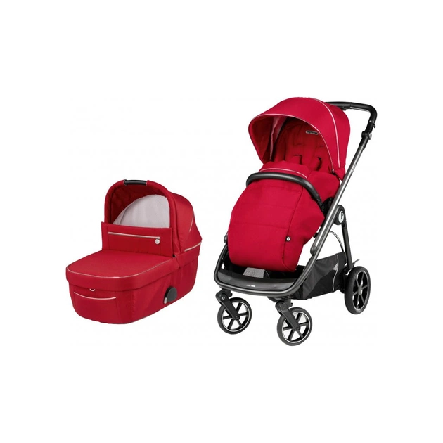 Коляска Peg-Perego 2 в 1 Veloce Red Shine (PACK-VEL2100000004) - изображение 1