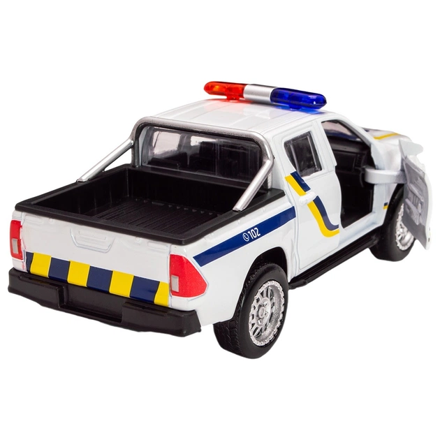 Машина TechnoDrive Toyota Hilux Полиция (KM250426) - изображение 10