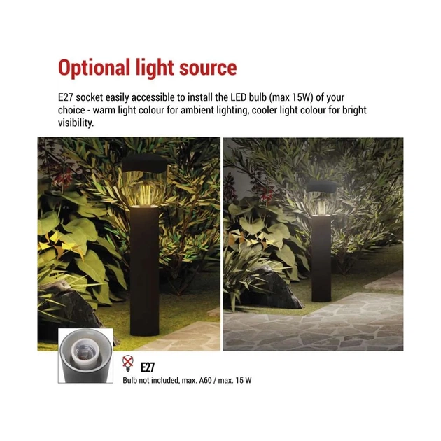 Світильник EMOS E27 15 Вт IP44 (ZGA0A0P) - picture 12