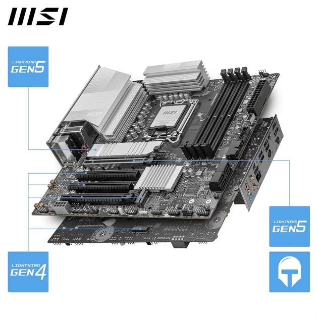 Материнська плата MSI Pro B860M-A WiFi Socket 1851 - зображення 10