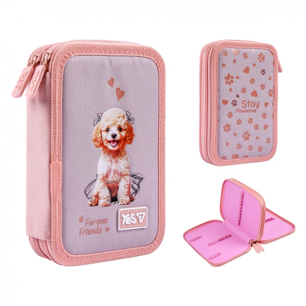 Пенал Yes твердий подвійний My Puppy HP-01 (533713) - изображение 1