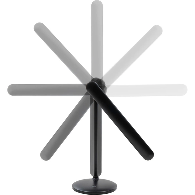 Настільна лампа ColorWay 4W з вбудованим акумулятором 1800 mAh USB in/out 5V*1A, black (CW-DL02B-B) - picture 7