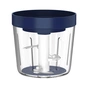 Подрібнювач WINNINGSTAR ST-5581 300W MAX 2.5L Blue - зменшене зображення 2