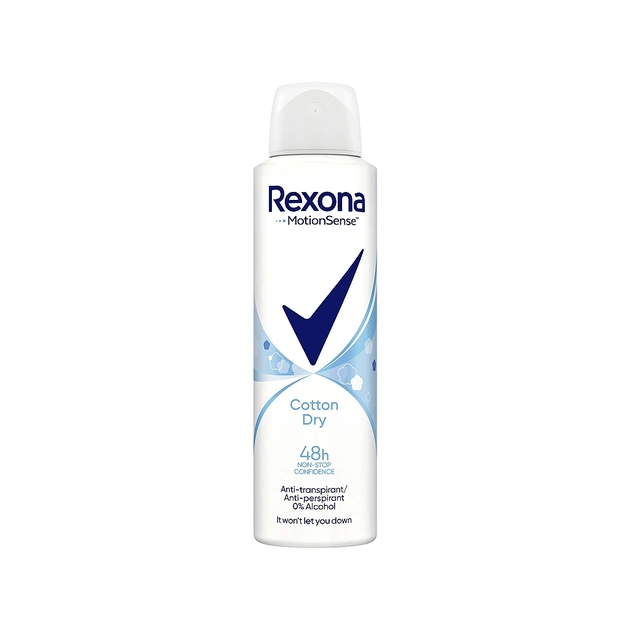 Антиперспирант Rexona Легкость хлопка 150 мл (8712561844703) - изображение 1
